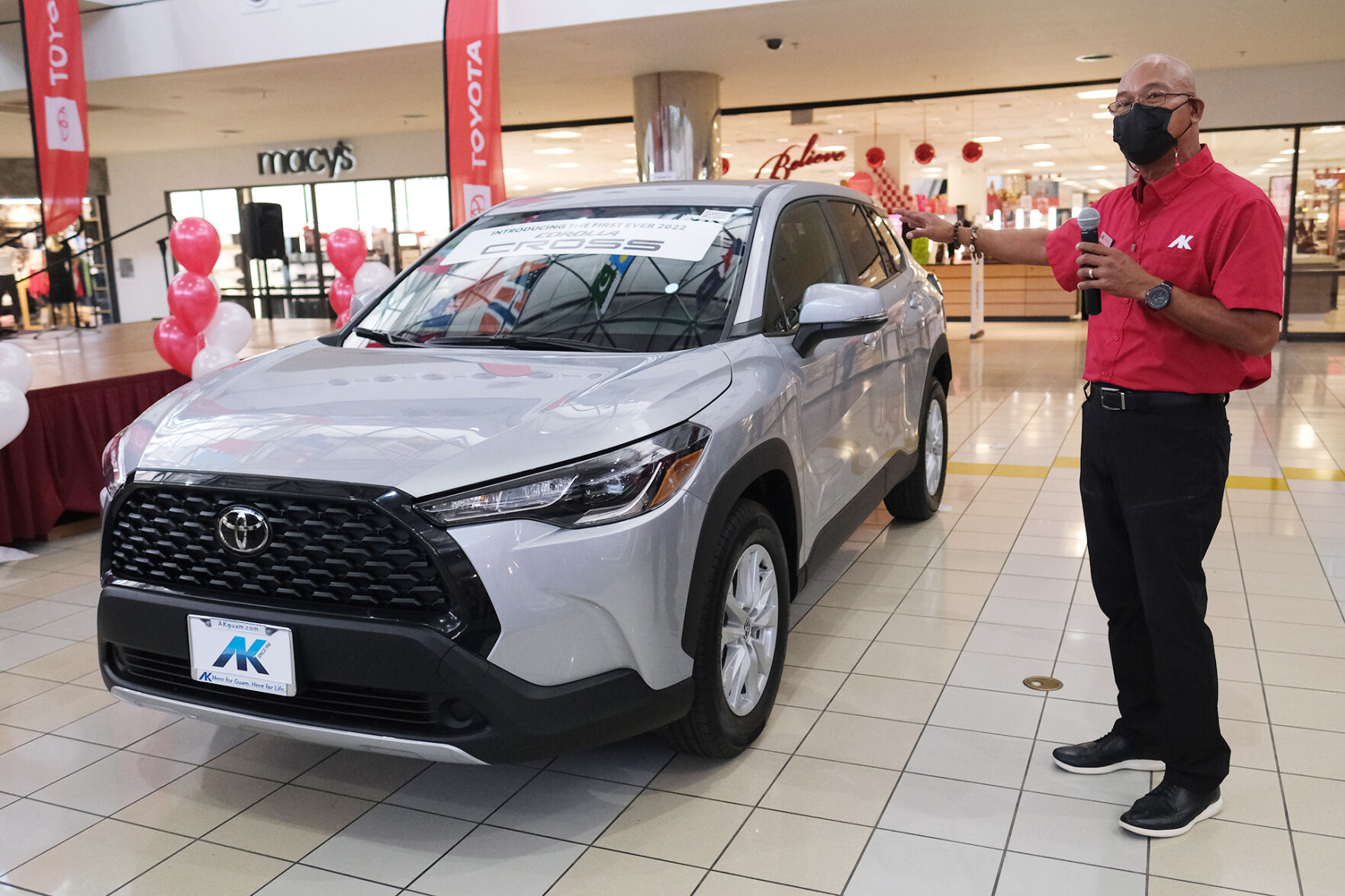 Toyota Corolla Cross unveiled at Micronesia Mall